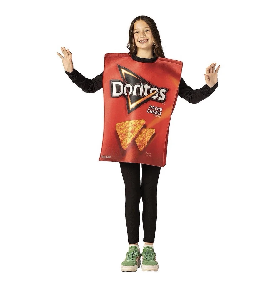 Disfraz túnica bolsa queso nacho Doritos para niños - Disfraces Morris Foto 1 de 3