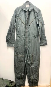 NEW VINTAGE 1965 VIETNAM USAF COVERALL FLYING MEN'S VERY LIGHT K-2B- MEDIUM LONG - Picture 1 of 15