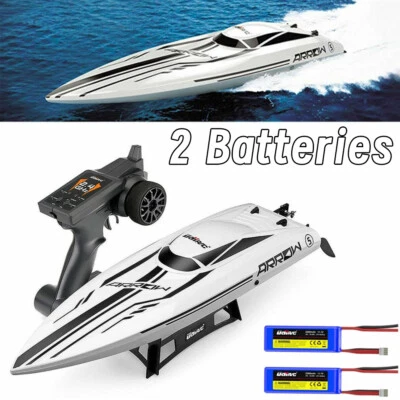 UDI005 2.4G Brushless RC Boat High Speed Remote Control Toy w/ 2 Batteries Gifts - Image 1 of 4