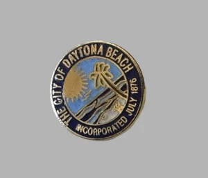 City Of Daytona Beach Anstecknadel Pinback 5/8" - Bild 1 von 2