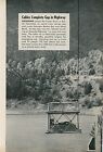 1961 Aerial Tram for Cars Highway 1 Fraser River British Columbia Canada