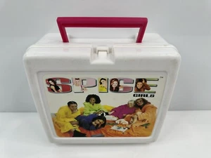Rare Vintage 1990’s Spice Girls Lunch Box & Thermos White - Picture 1 of 9