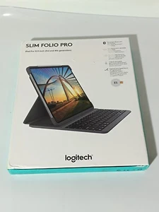 Logitech Slim Folio Pro Tastatur-Case für iPad Pro 12,9 Zoll (3., 4. Gen) SP_1_5 - Bild 1 von 17