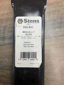 PAQUETE DE TRES hojas Stens 335-943 - Imagen 1 de 3