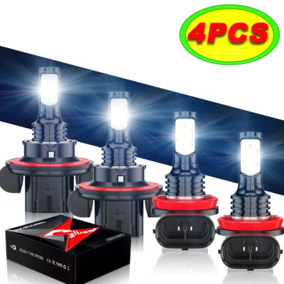 Para Mitsubishi Eclipse 2006-2007 6000K Faro LED + Combo Luz Antiniebla 4x Bombillas Foto 1 de 4