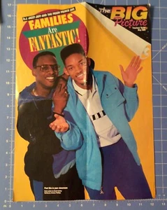 WILL SMITH DJ JAZZY JEFF FRESH PRINCE SCHOLASTIC THE BIG PICTURE PROMO POSTER 89 - Picture 1 of 4