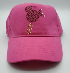 Disney Parks Pink Hat Mickey Mouse Ice Cream Bar Baseball Cap Adult Women NWT - Picture 1 of 8