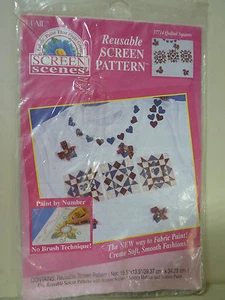 Leinwand Szenen wiederverwendbares Leinwandmuster - 37714 gesteppte Quadrate - Malen nach Zahlen - Bild 1 von 2