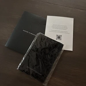 David Yurman Jewelry Care Instructions & Polishing Cloth Sealed New - Picture 1 of 9