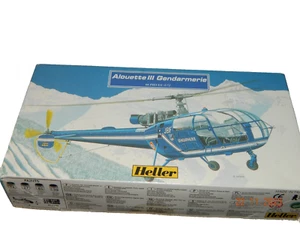 Maquette hélicoptère SA316 ALOUETTE III Gendarmerie 1989 Heller 1/72 - Photo 1/6