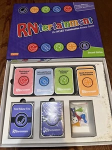 RNtertainment: The NCLEX Examination Review Game 2nd Edition Student Nurse Prep - Picture 1 of 6