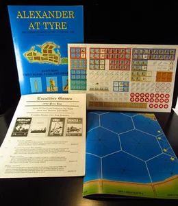 Alexander at Tyre Greatest Siege of the Classical Age Thunderhaven Game Co. 1993 - Picture 1 of 7