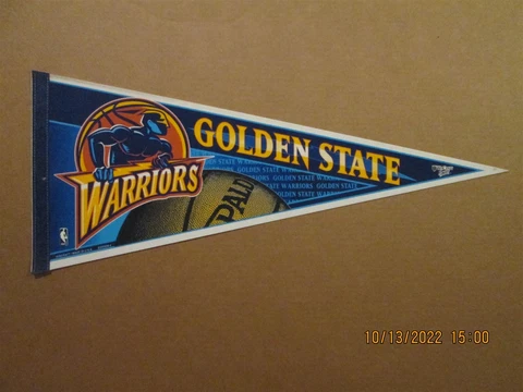 NBA Golden State Warriors Vintage Circa 1990's Style #2 Team Logo Pennant #3 Cover