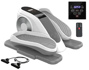Under Desk Elliptical Machine Electric Seated Leg Foot Pedal Exerciser w/ Remote - Picture 1 of 14