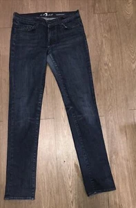 7 For All Mankind Roxanne Skinny Jeans 31/33 Tall Girls Only - Picture 1 of 6