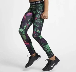 Nike girls pro dri fit leggings size large  - Picture 1 of 5