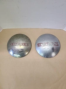 Vintage 1950's DODGE Dog Dish HUB CAPS - 9 INCH DIAMETER - HARD TO FIND!!! 9” - Picture 1 of 20