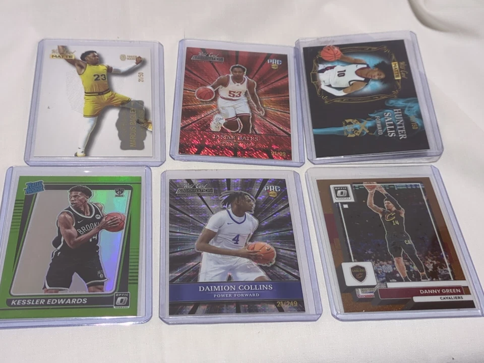 2021 - 2023 帕尼外卡 NBA 短版遥控卡套装 6 号 /249 或更低! — 第 1/4 张图片