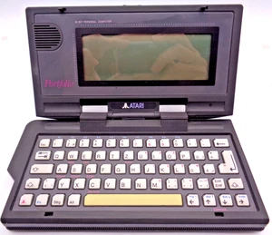 ATARI PORTFOLIO HPC-004 POCKET COMPUTER ✅ GETESTET #QWERTY -T ASTATUR - Picture 1 of 12