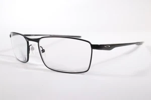 Oakley Eyeglasses FULLER Mens Black Full Rim Metal Eyewear Glasses Frames 55 mm - Picture 1 of 4