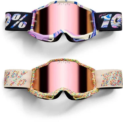 Óculos 100% Accuri 2 Jett Lawrence Donut motocicleta ATV/UTV sujeira 50056-00002 - Imagem 1 de 4