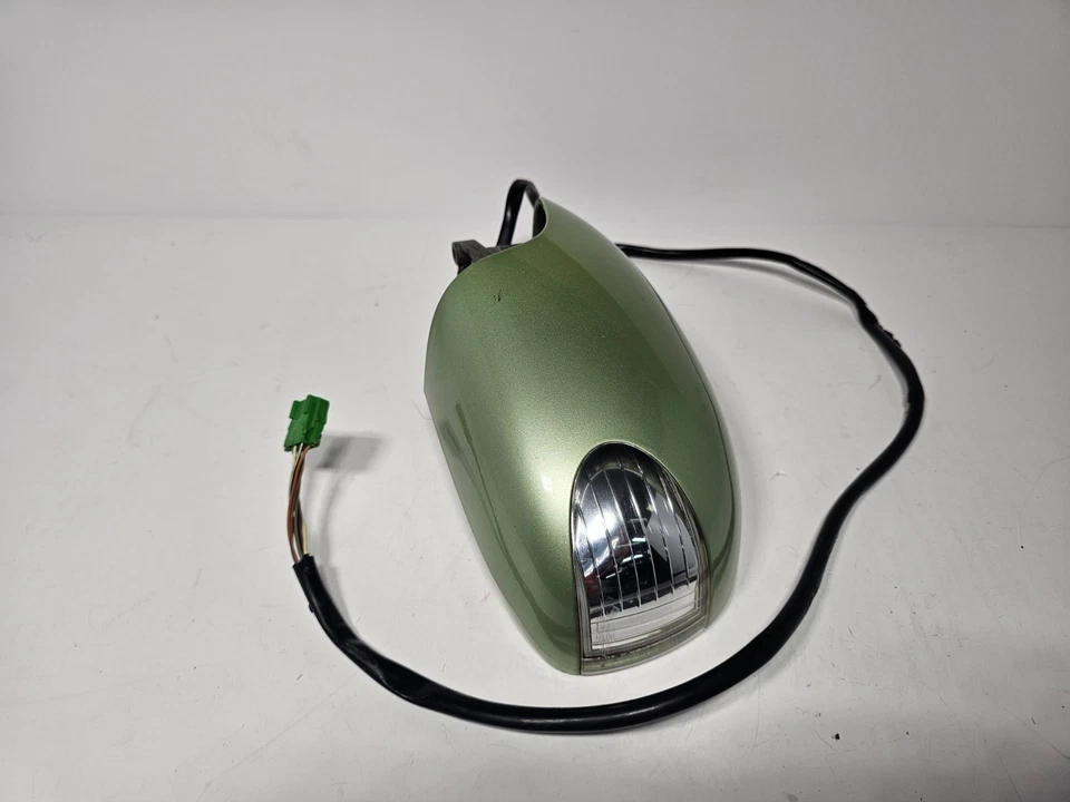 Espejo retrovisor lateral izquierdo del conductor verde Volkswagen VW Beetle 2003-2009 E1010665 Foto 1 de 4