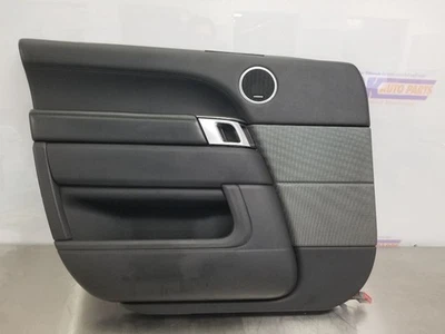 15 2015 RANGE ROVER SPORT SVR OEM DRIVER LEFT FRONT DOOR TRIM PANEL BLACK  - Image 1 of 4