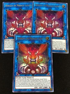 Yugioh Herald of Mirage Lights DUOV-EN011 1st ULTRA x3 (NM) - Picture 1 of 1