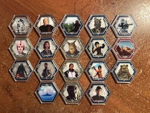 Star Wars Galactic Connexions, Serie 3, Clear Lot of 18 - Bild 1 von 2