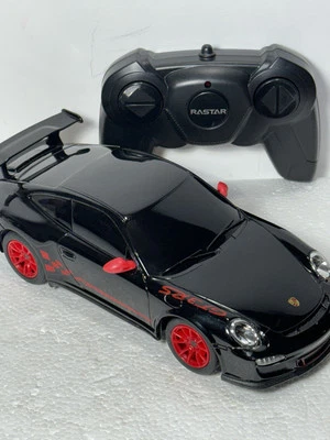 Rastar RC Toy Car Porsche GT3 911 GT3 2WD Black/Red NOB READ - Image 1 of 4