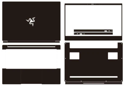 Carbon Laptop Sticker Skin Cover for Razer Blade Stealth 13 RZ09-0357 2020 13.3" - Image 1 of 4