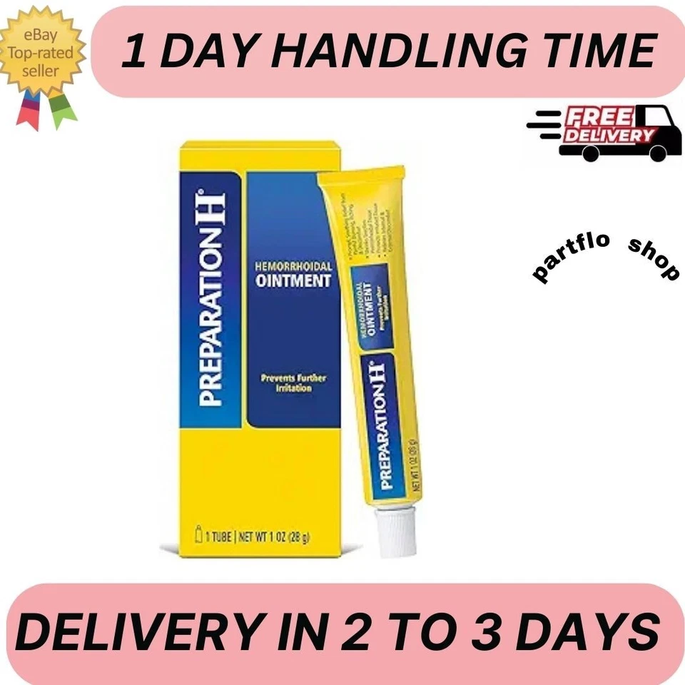 Preparación H Ungüento para Hemorroides, Picazón, Ardor y Alivio de Malestar - 1 OZ Foto 1 de 1