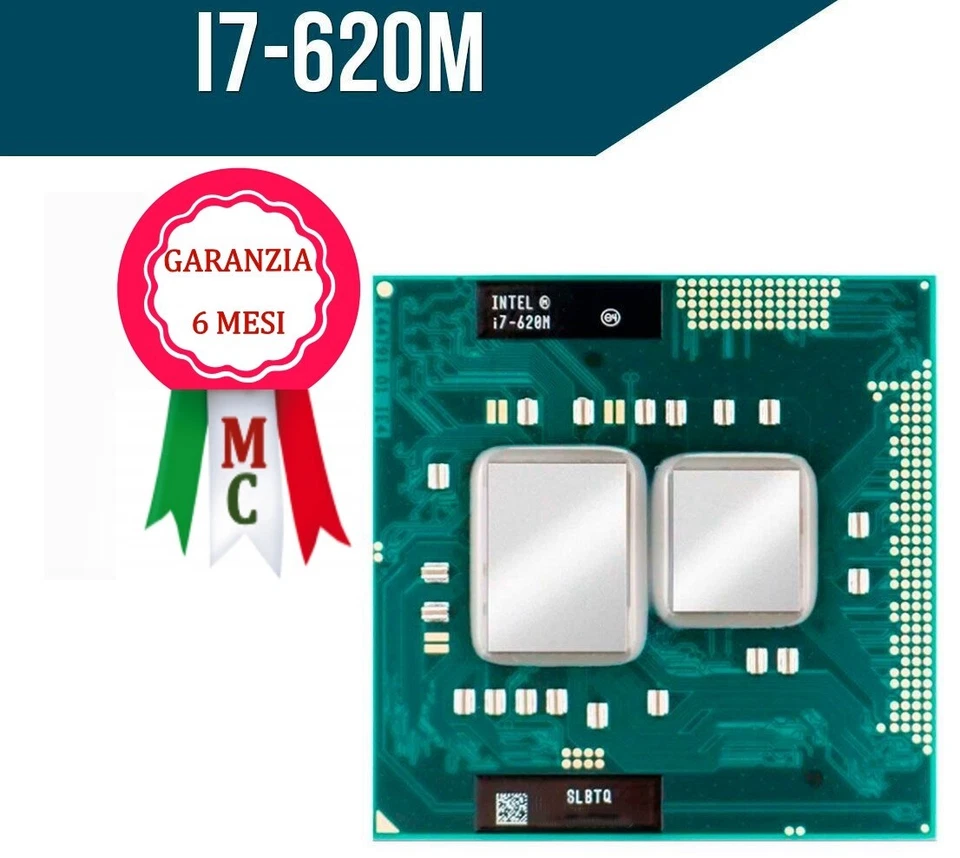PROCESSORE INTEL CORE i7 620 SLBTQ & COMPUTER PORTATILE - Immagine 1 di 1