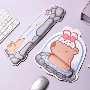 Capybara Elbow Rest Mat Non-Slip Mouse Pad Useful Mouse Wrist Rest - Afbeelding 1 van 8