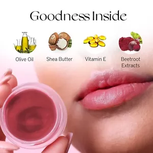 Lip Balm with SPF/Formulated with Beetroot Extracts/Olive Oil/ Shea Butter 12g - Picture 1 of 6