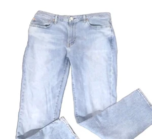 Jeans Levis 511 Para Hombre 38x32 Premium Azul Claro Lavado Grande E Rojo Pestaña LEER - Imagen 1 de 20