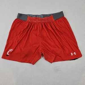 Under Armour Women's Cincinnati Primetime Shorts Size S Small Red Style UJUSP1W - Picture 1 of 12