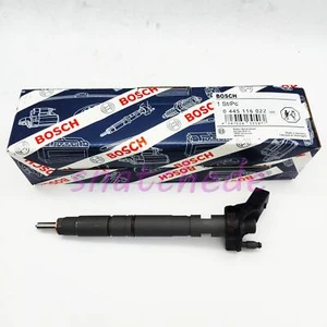 1X Bosch Fuel Injector 0445116022 For AUDI A4 A5 A6 Q5 VW TOUAREG 3.0TDI Diesel - Picture 1 of 11
