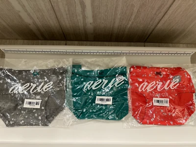 NEW Aerie 3pc Boyshort Panties- Stars- Women’s Size XS - Image 1 of 4