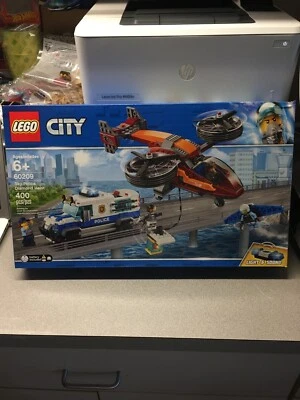 Nuevo Sellado LEGO - City #60209 Sky Police Diamond Heist 400 Piezas - Edad Retirada 6+ Foto 1 de 4