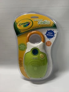 NEW! Crayola On-The-Go AM/FM Radio & Speaker Water Resistant Portable Tune Time - Picture 1 of 4