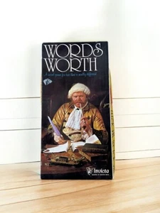 Vintage 1975 Words Worth Word Game By Invicta Makers Of Mastermind Complete - Picture 1 of 7