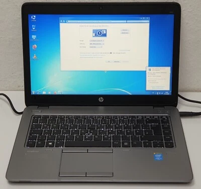 Hp EliteBook 840 G2 i5 2,30-2,90GHz 128GB SSD 4GB Diagnose Windows 7x32 Pro 14" - Bild 1 von 4