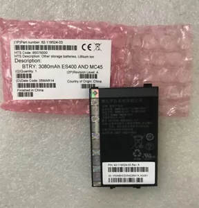 82-118524-03 Nueva Batería Original 2950mAh para ZEBRA ES400 SÍMBOLO MC45 Series - Imagen 1 de 2