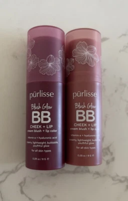 Purlisse Multi-Balm Blush BB Cheek + Lip Choose your Color (Tested) - Image 1 of 2