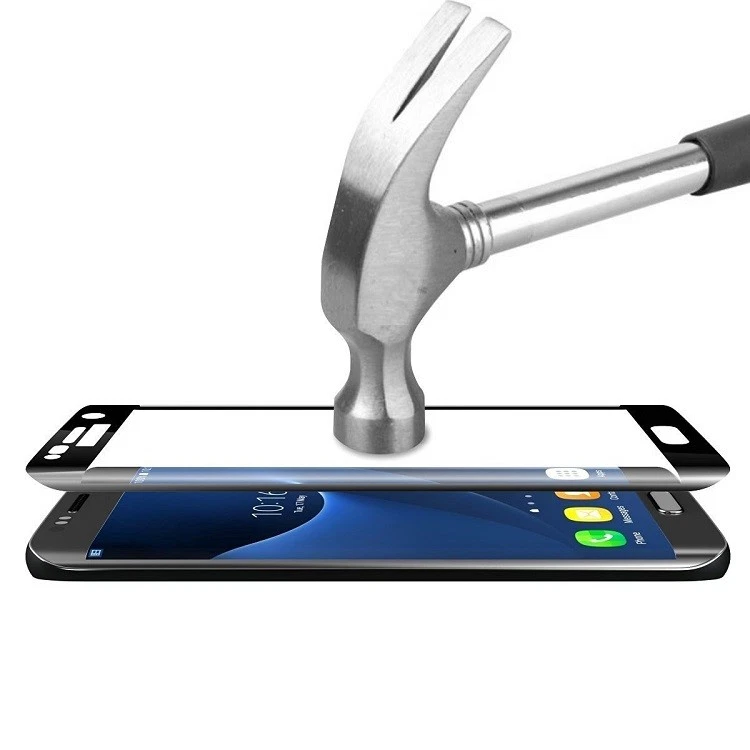 Protector de pantalla de vidrio templado HD cubierta completa curvada 3D Samsung Galaxy S7  Foto 1 de 1