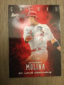 YADIER MOLINA 2017 Topps Bunt GALAXY 95/99 UNKRATZT **SUPER SELTEN** - Bild 1 von 4