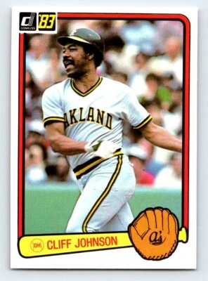 1983 Donruss - #601 Cliff Johnson - *Near Mint* - Image 1 of 2