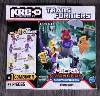 Transformers Abominus Kre-o Micro Changers Combiners Decepticon Abominus 2013 - Image 1 of 2