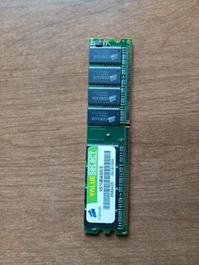 1GB CORSAIR VS1GB400C3 DESKTOP RAM MEMORY Slightly Used - Picture 1 of 2